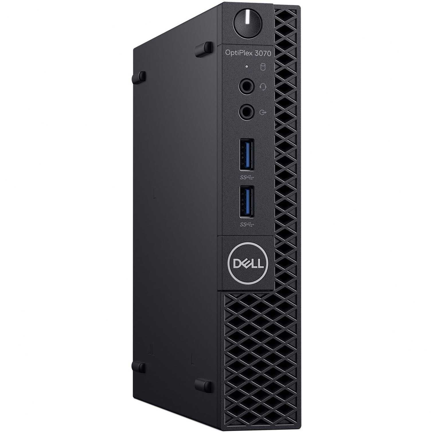 Sistem PC Dell OptiPlex 3070 i3-9100T 8GB SSD 128GB M.2 Windows 10 Nou