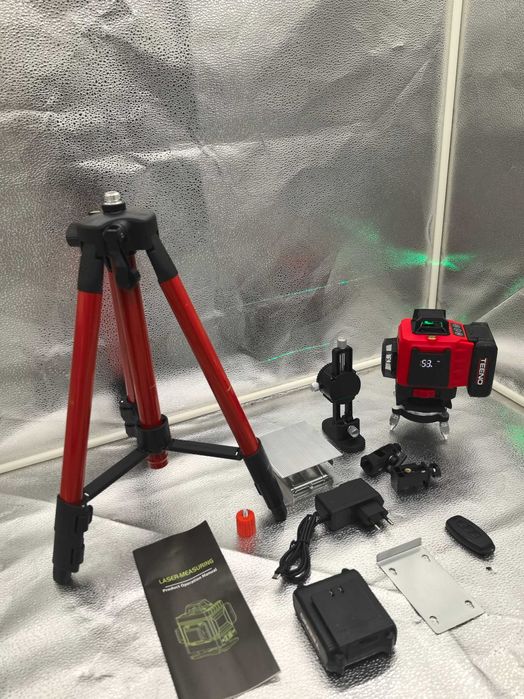 Nivel laser 4D, 16 linii, 360° – precizie si autonomie