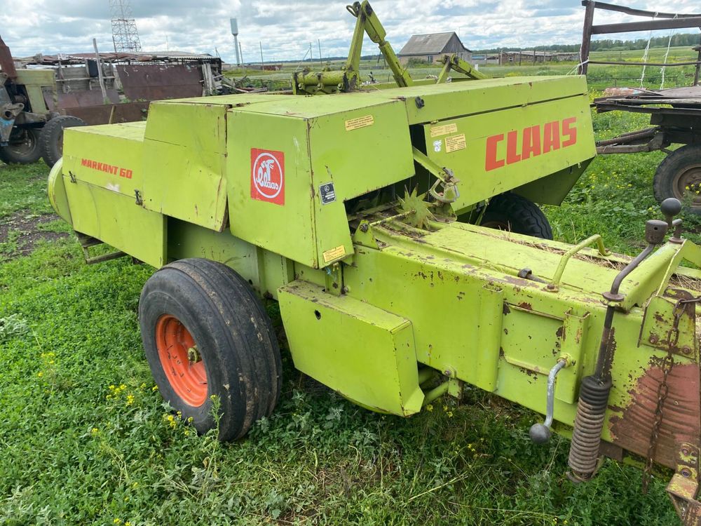 Продам пресс подборщик class markant 60