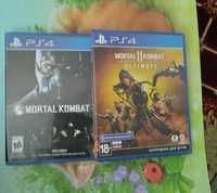 Диски на PS4, mortal kombat