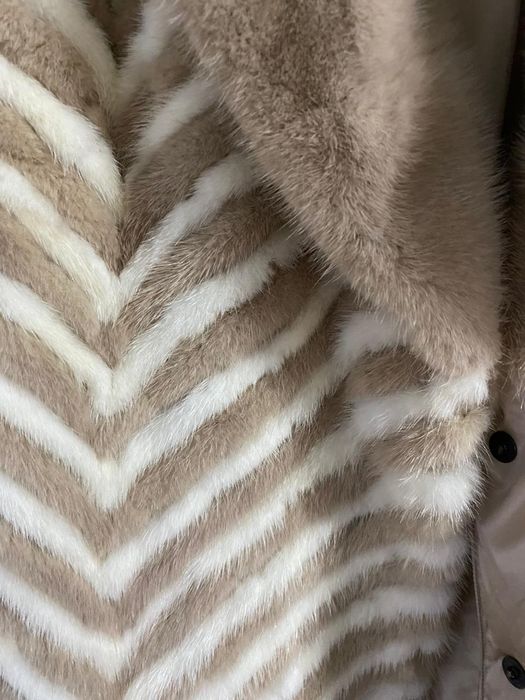 Пальто натуральная норка