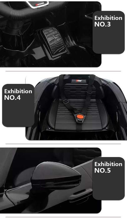 Акумулаторен джип AUDI RS E-TRON GT  Licensed 12V батерия,MP3