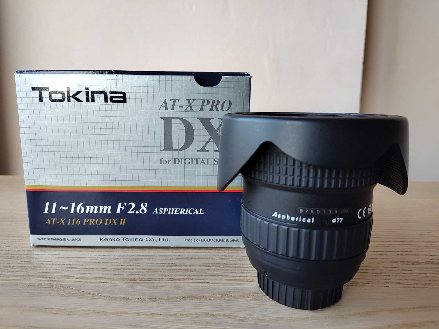 Обектив Tokina AT-X Pro 11-16mm f/2.8 DX II за Nikon