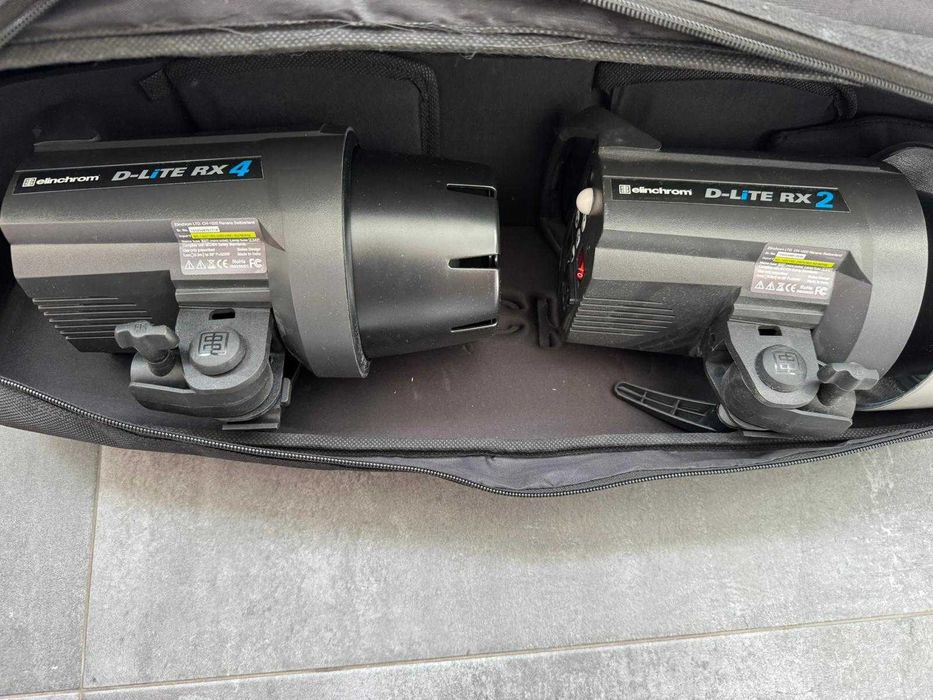 Blituri Studio Elinchrom D-Lite RX 4 400W + 2 Elinchrom D-Lite RX-2
