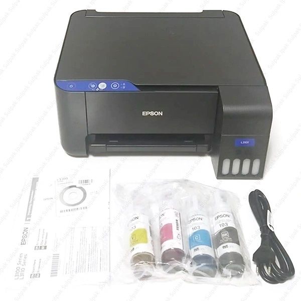 Принтер Струйное МФУ Epson L3101 СНПЧ цветная печать