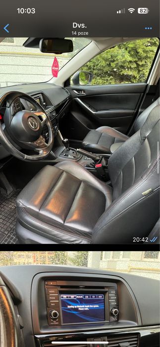 Vand Mazda CX5 alb perlat