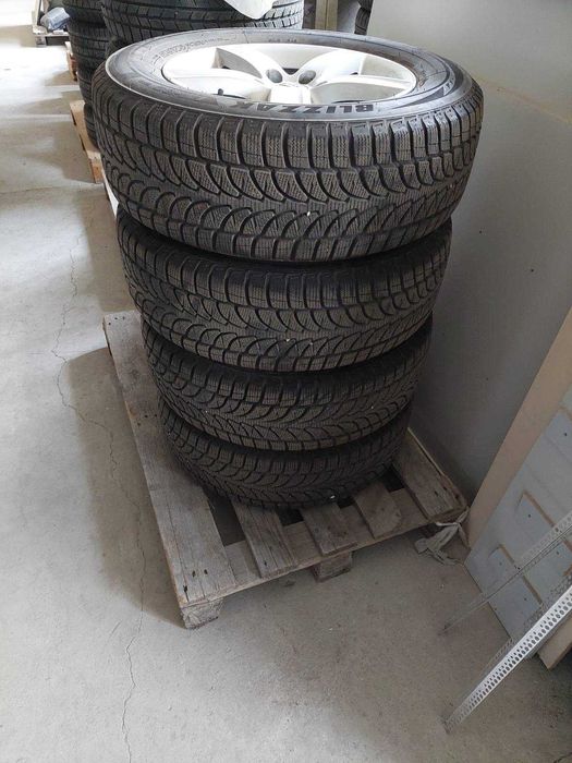 Зимни гуми Bridgestone  с джанти от Audi Q5