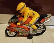 Jucarie - Motocicleta racing cu sunet si lumini