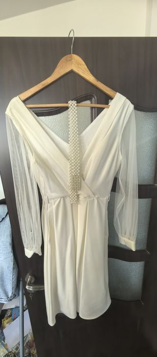 Haine Zara și Rochie alba ocazie