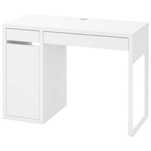 Birou Ikea Alb montat nefolosit ca nou 105x50x75 cm