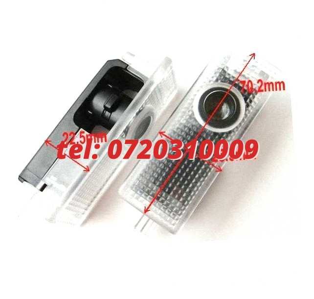 Set 2 Holograme Led Usi Portiera Logo Sigla Bmw E60 E90 F10 320 520 X