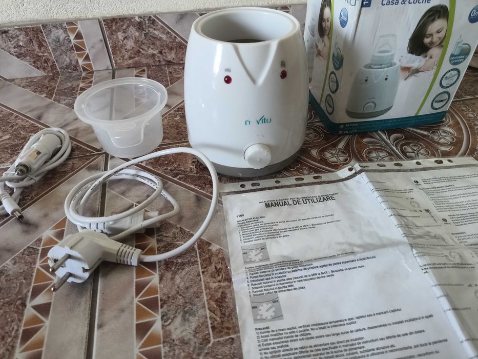 Incalzitor Biberoane/mancare casa/ masina Nuvita 1160, pt bebelus