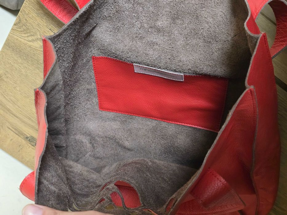 Mihaela Glavan оригинална ръчно изработена чанта от естествена кожа