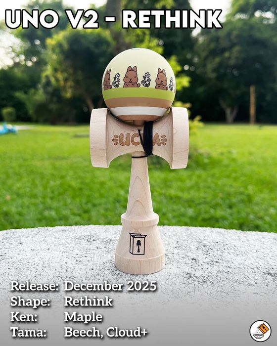 Kendama cereal uno mod v2 rethink cloud anti-skid