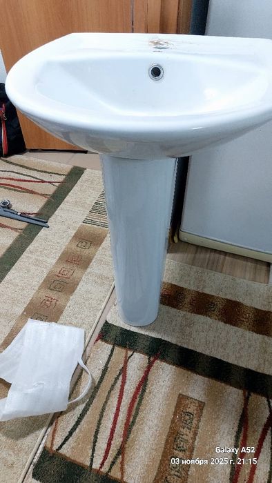 Раковина в хорошем состоянии