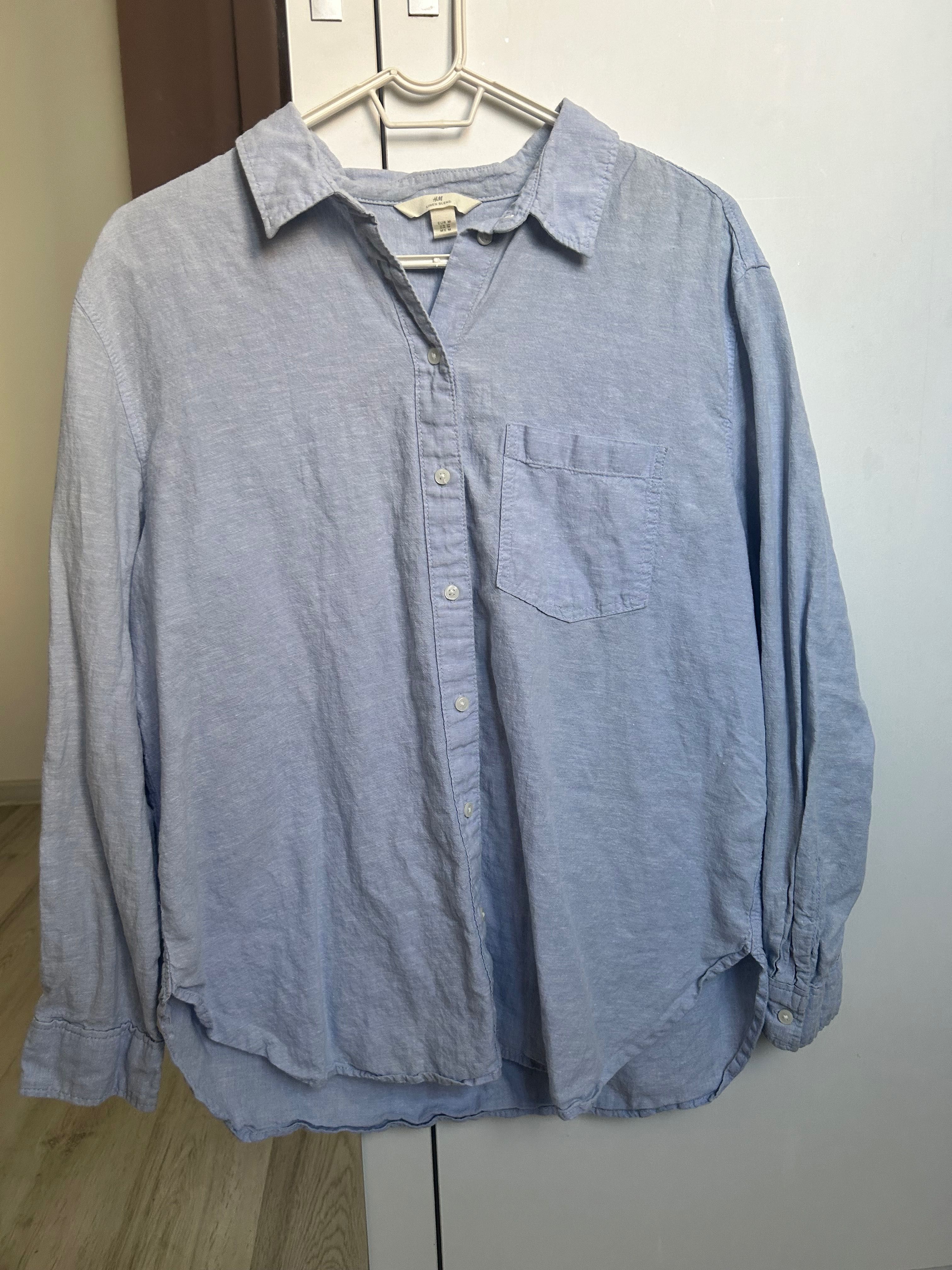 Ленена риза H&M/linen blend