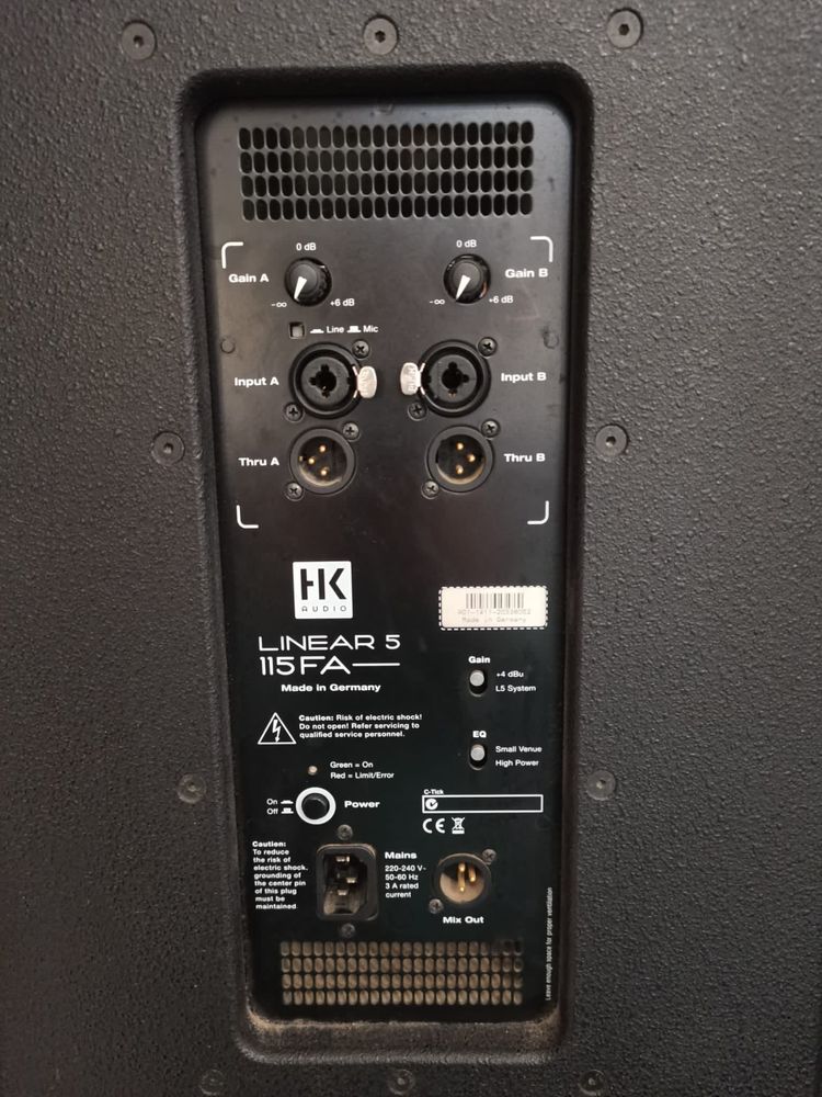 Sistem sonorizare /HK Linear 5 115FA/Sub KV2