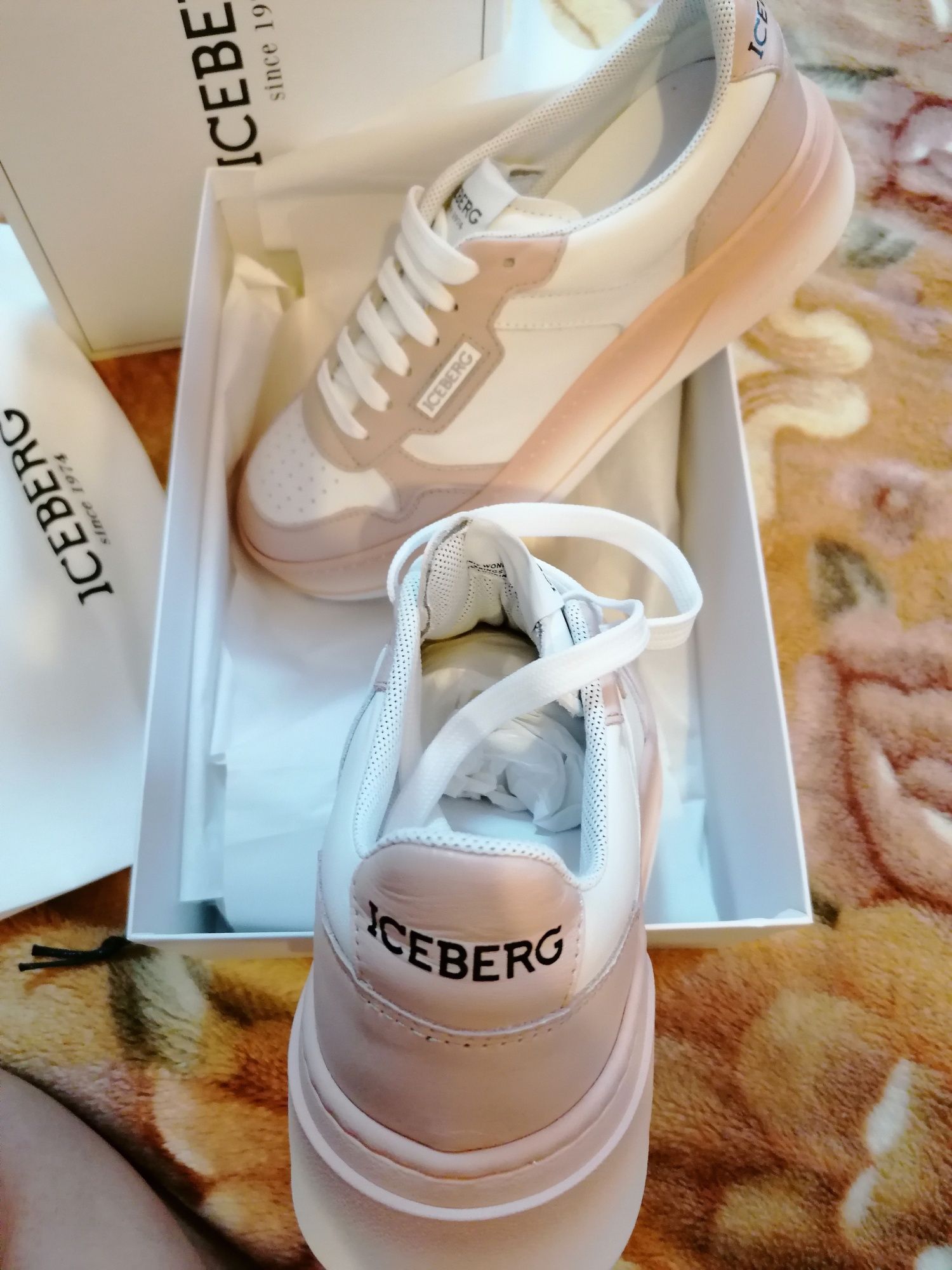 Sneakers iceberg comb pink