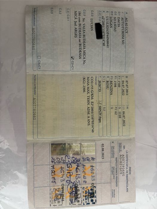 Vand Logan 1.6 8 valve euro5