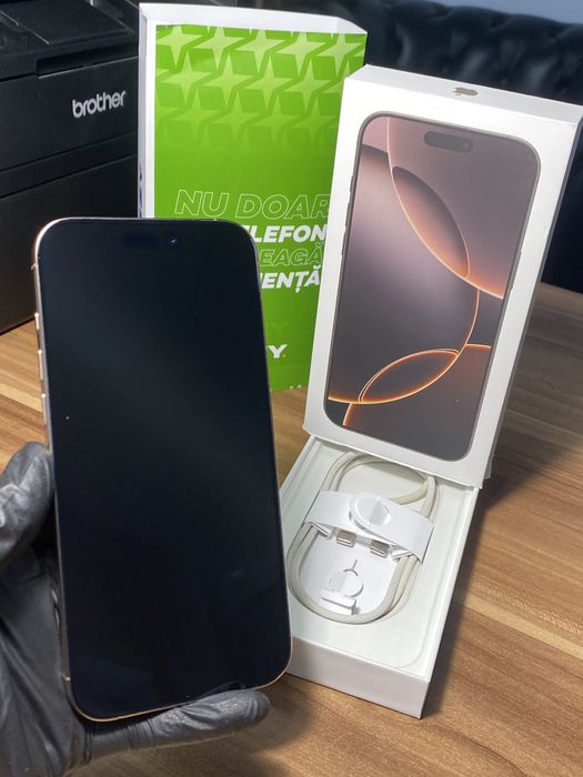 iPhone 16 Pro Max • 256 GB • Desert Titanium