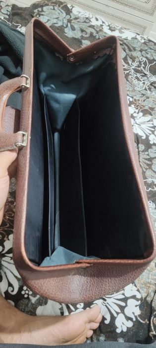 Портфель Сумка кожаная времён СССР