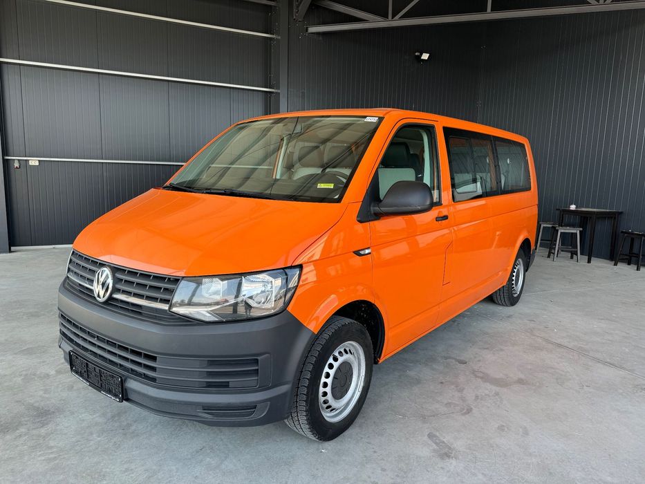 Volkswagen Transporter VW T6 Lung 9 locuri M1 Clima si la pasageri