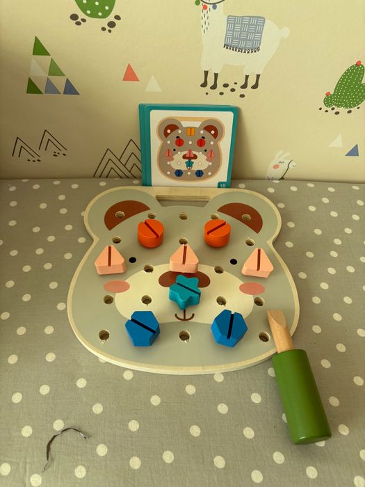 Дървено Мече-конструкб