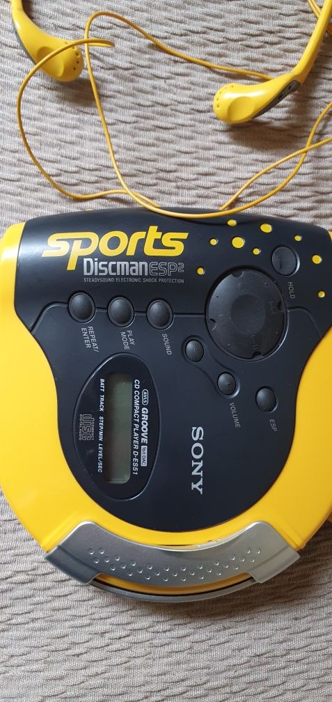 Sony Sports Discman ESP2 cd player cu casti