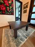 Coffee table lemn masiv 90x90 cm