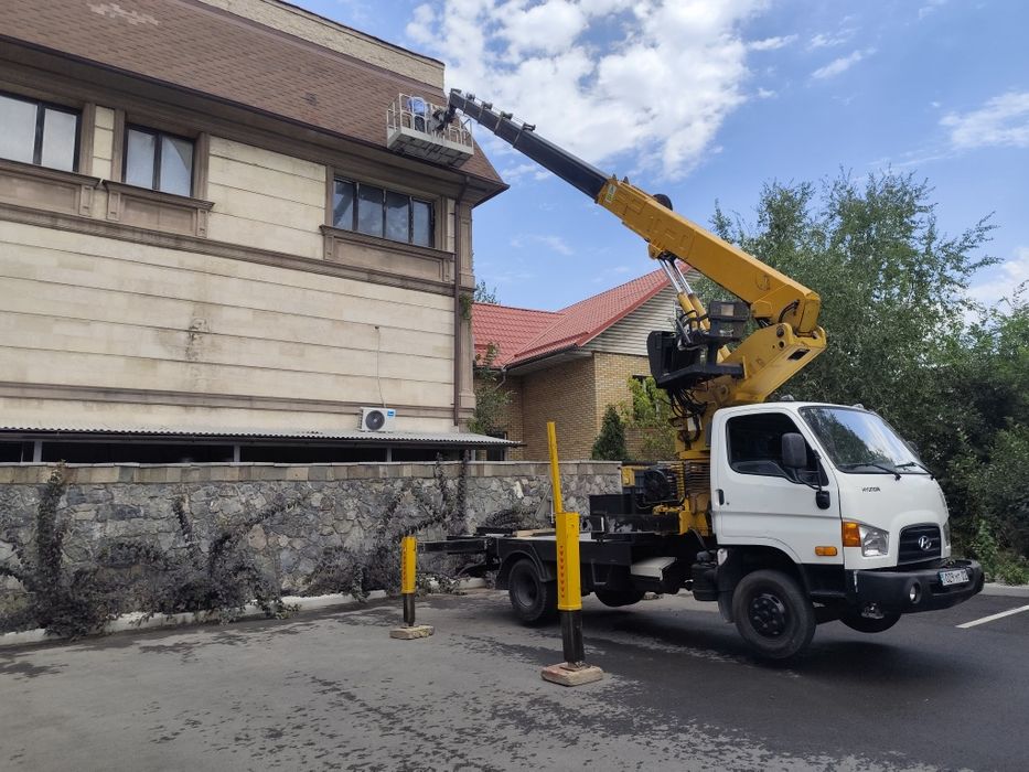 Услуги автовышки Алматы. АГП 28м