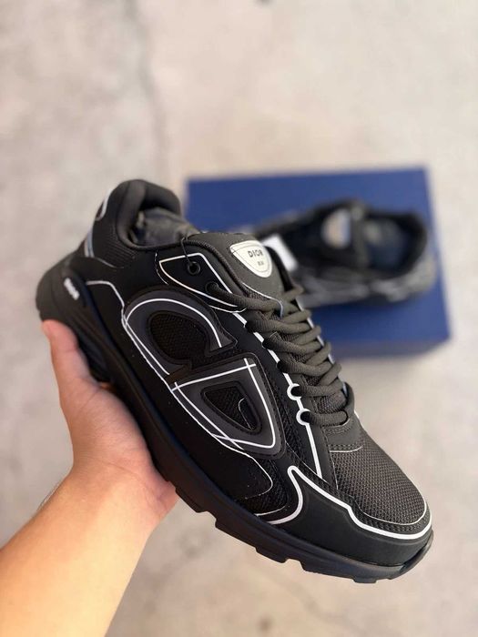 Adidasi Dior B30 Black Reflective X Sneakers Unisex