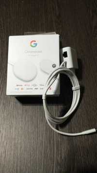 Chromecast google tv + adaptor de ethernet oficial