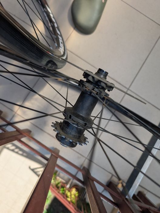 set roti bicicleta road fixie single speed 700 Mavic Aksium Disc 28