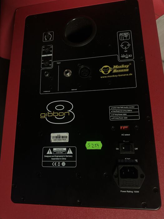 Vand Monitoare Monkey Banana Gibbon 8 Red