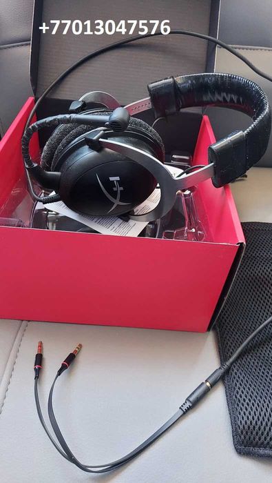 Дёшево Hyperx cloud 2 наушники бу, работают чётко - звук отличный