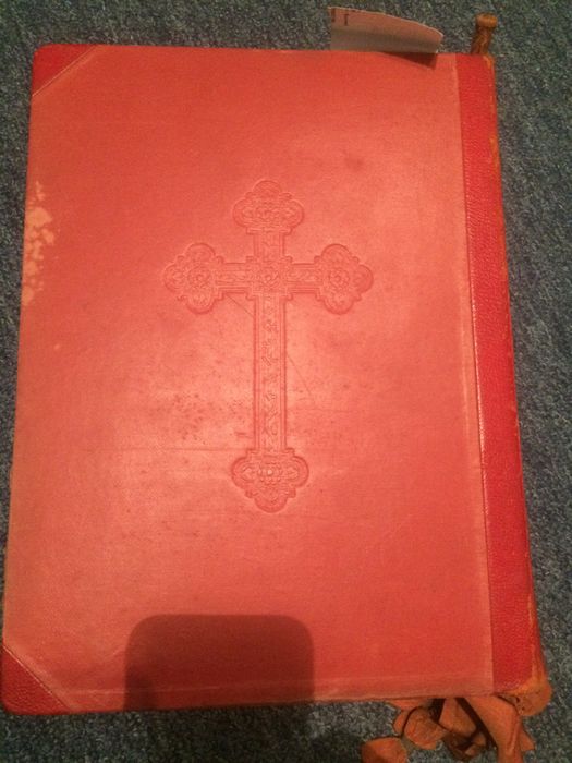 Carte veche Liturghier 1921 Missale Romanum