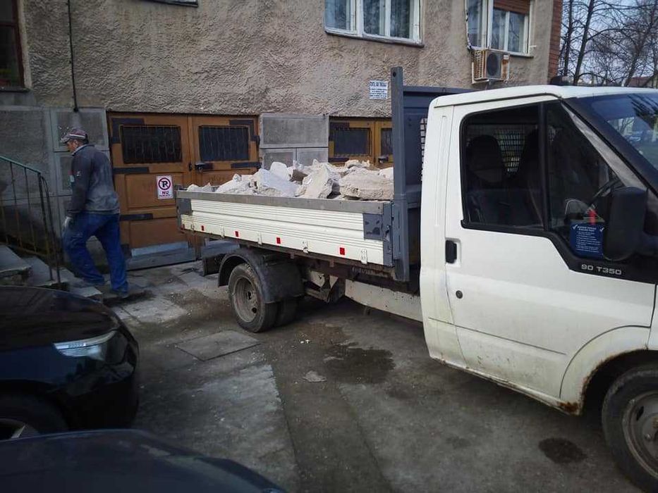 Transport moloz saci Demolari