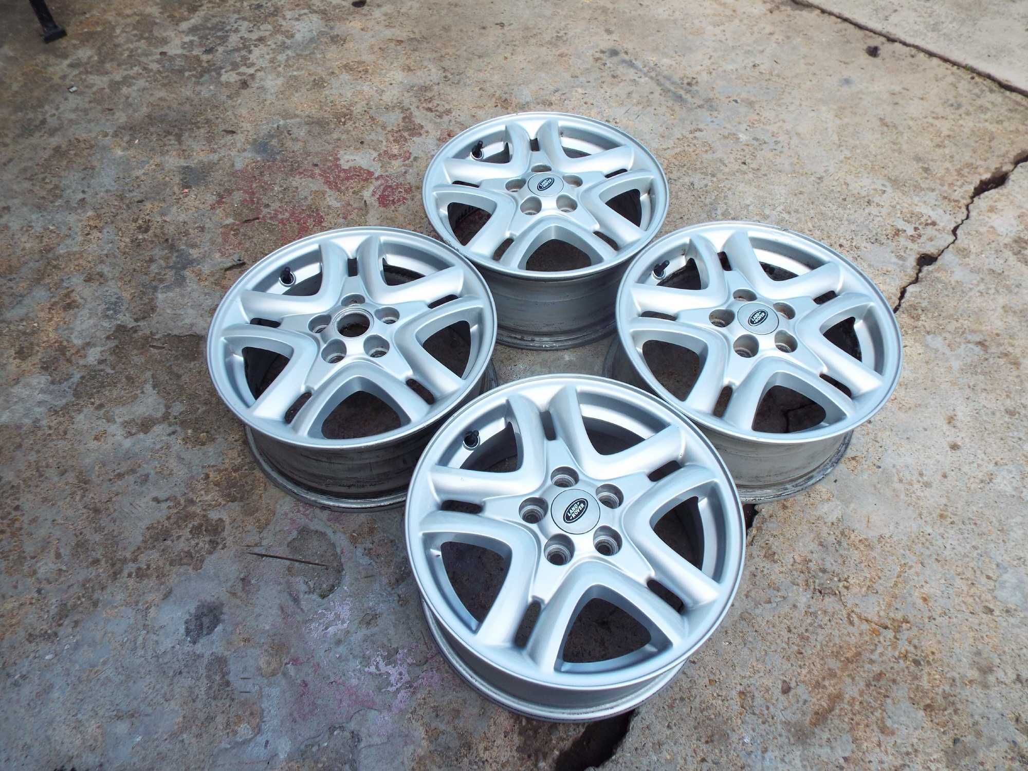 vand 4 jante aliaj pe 16" originale land rover freelander 2 pret 1200r