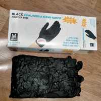 Продам новые одноразовые перчатки черные размер М