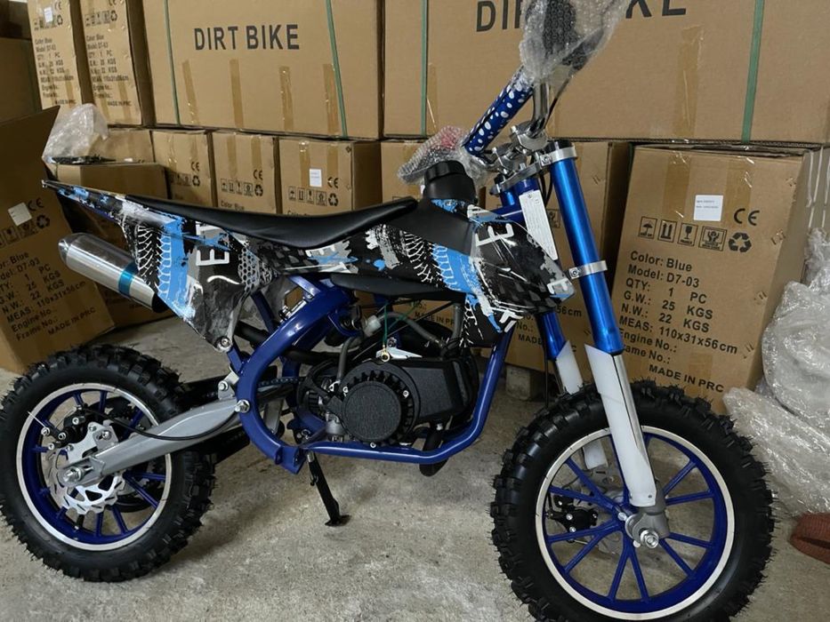 Motocicleta copii MotoCross 10 Inch 49cc mini Motor NOI Sigilate