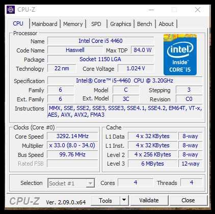 Дъно Gigabyte GA-H81M-S2PH + Intel® Core i5-4460 +8gb lga 1150