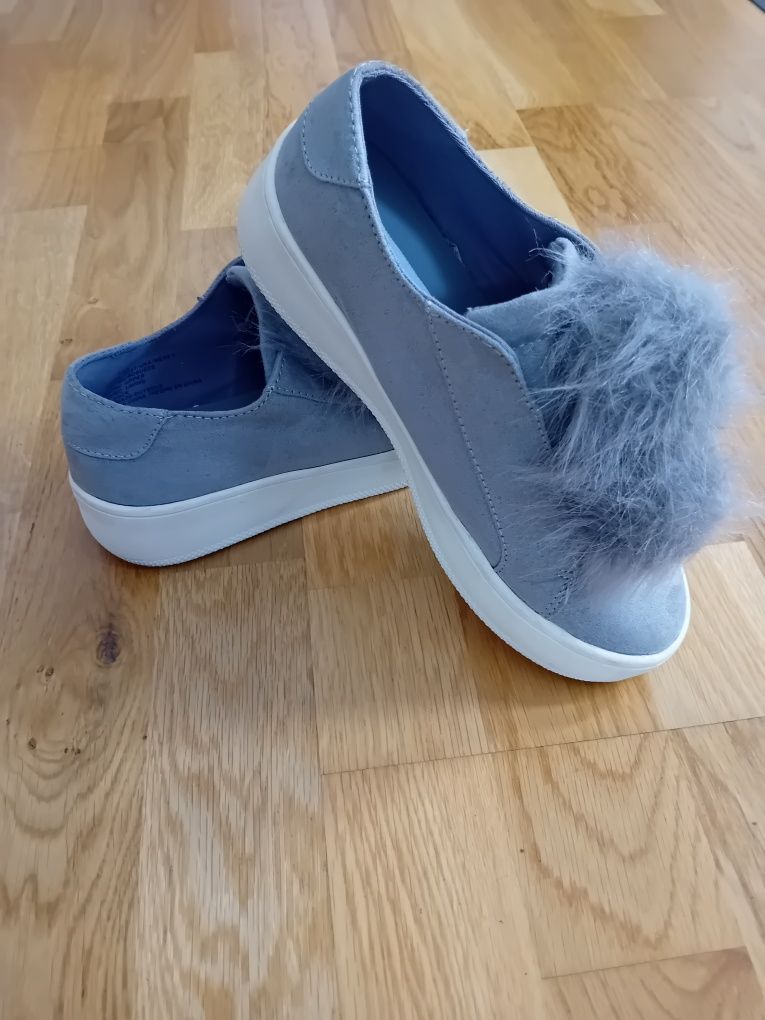 Pantofi Steve Madden, gri, mărime 37