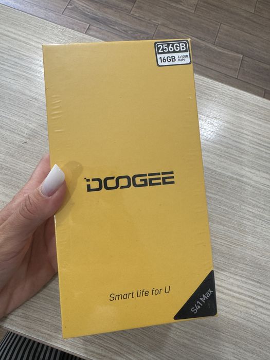 Doogee S41 Max 16Ram/256GB, Volcano Orange, NOU/Sigilat!!!