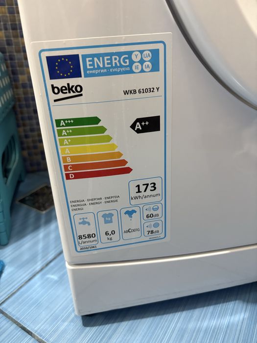 Masina de spalat BEKO slim A++ 6 kg