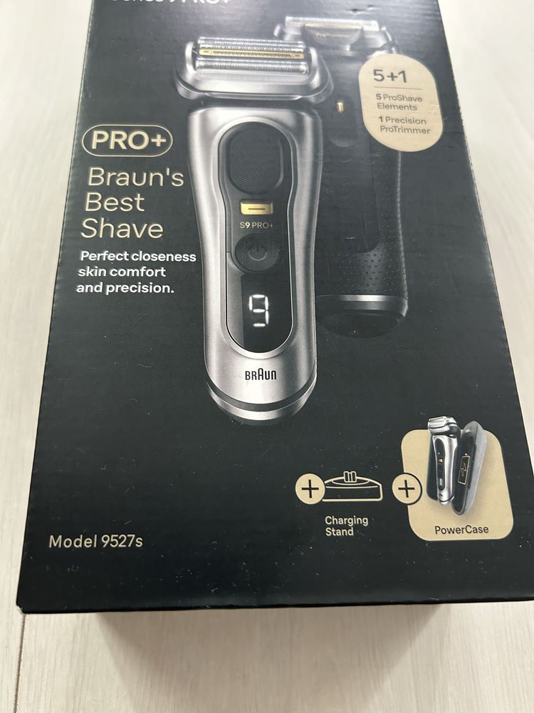 Aparat de ras electric Braun Series 9 PRO+ model premium