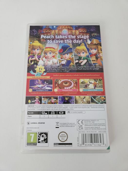 Joc Princess Peach Showtime pentru Nintendo Switch 1 si 2