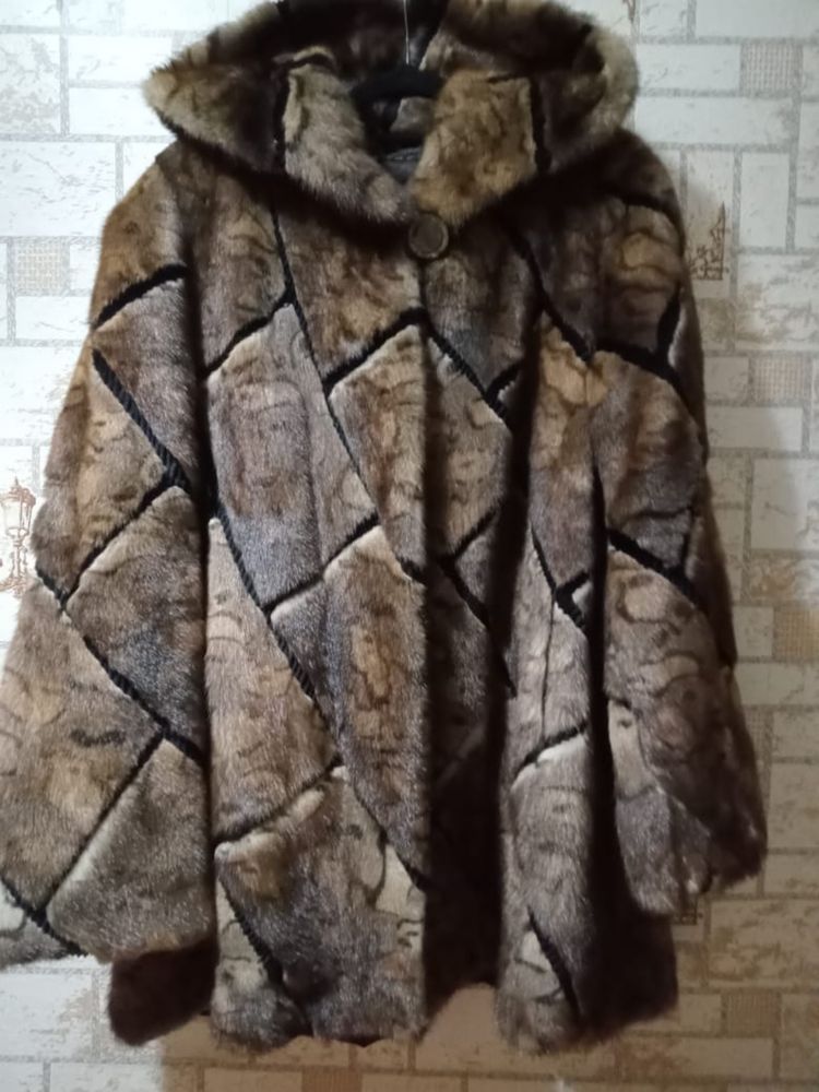 Норковый полушубок