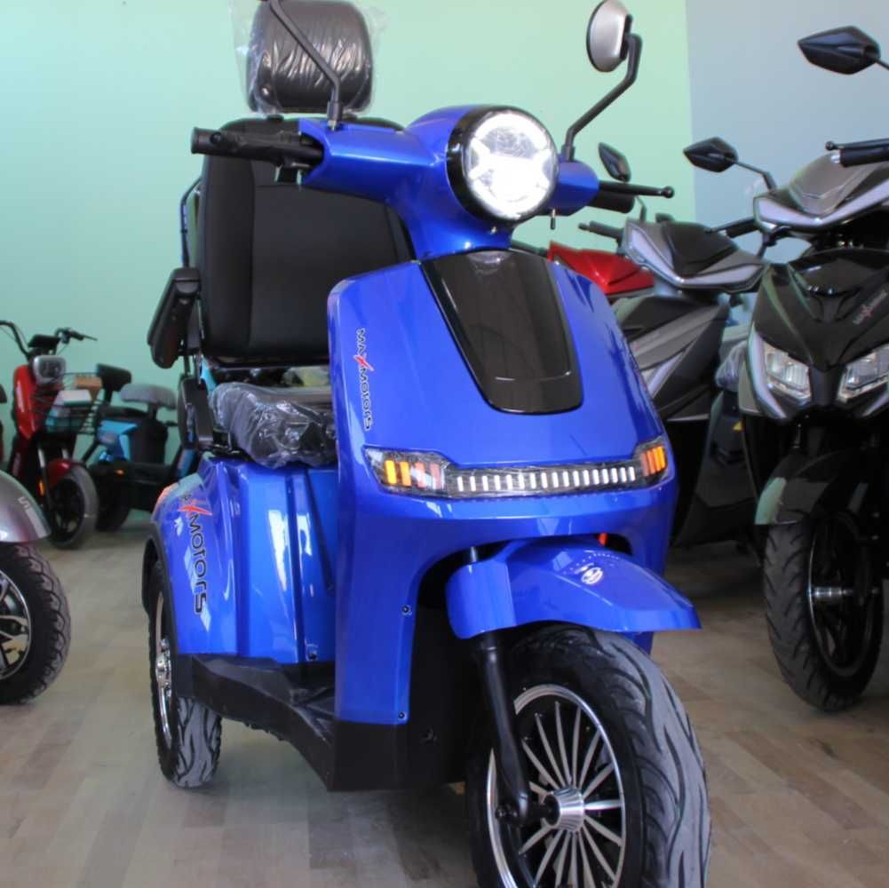Електрическа триколка Max Motors FM2 PRO 1800W, 25Ah, Blue
