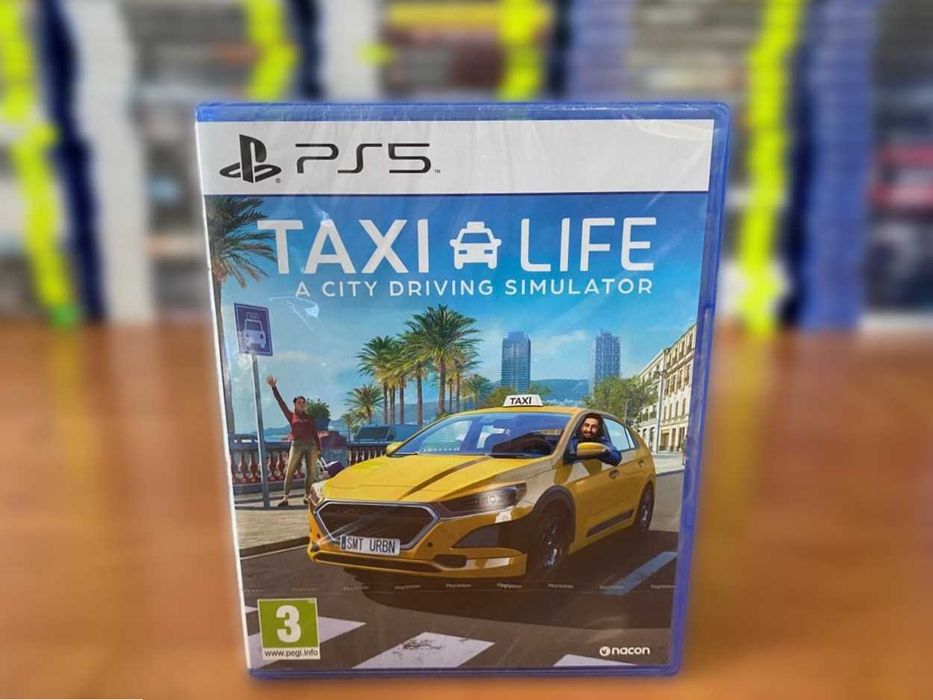 Новый Taxi Life: A City Driving Simulator PS5/ Симулятор Такси Пс5