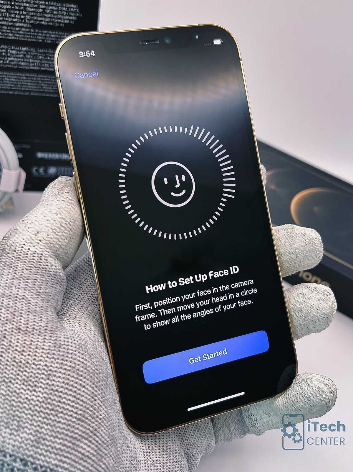 iPhone 12 Prо, 256GB, Gold, 100% батерия, КАТО НОВ, 1 година ГАРАНЦИЯ!